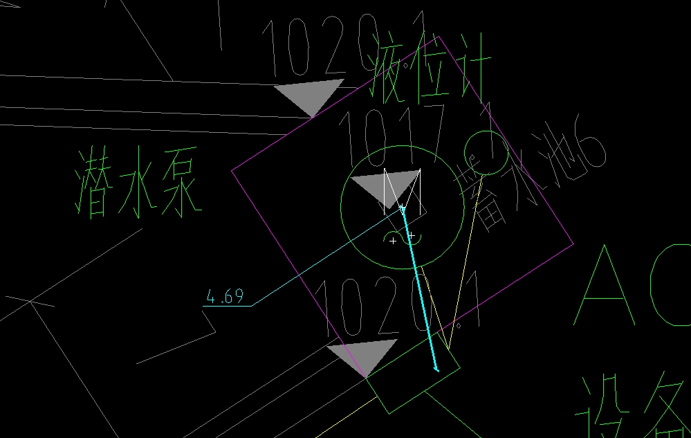 配電箱到潛污泵圖上量出多少就是多少嗎,？有豎向長(zhǎng)度嗎？麻煩您告訴我我豎向長(zhǎng)度該如何計(jì)算