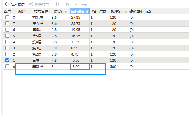 广联达基础底标高如何设置