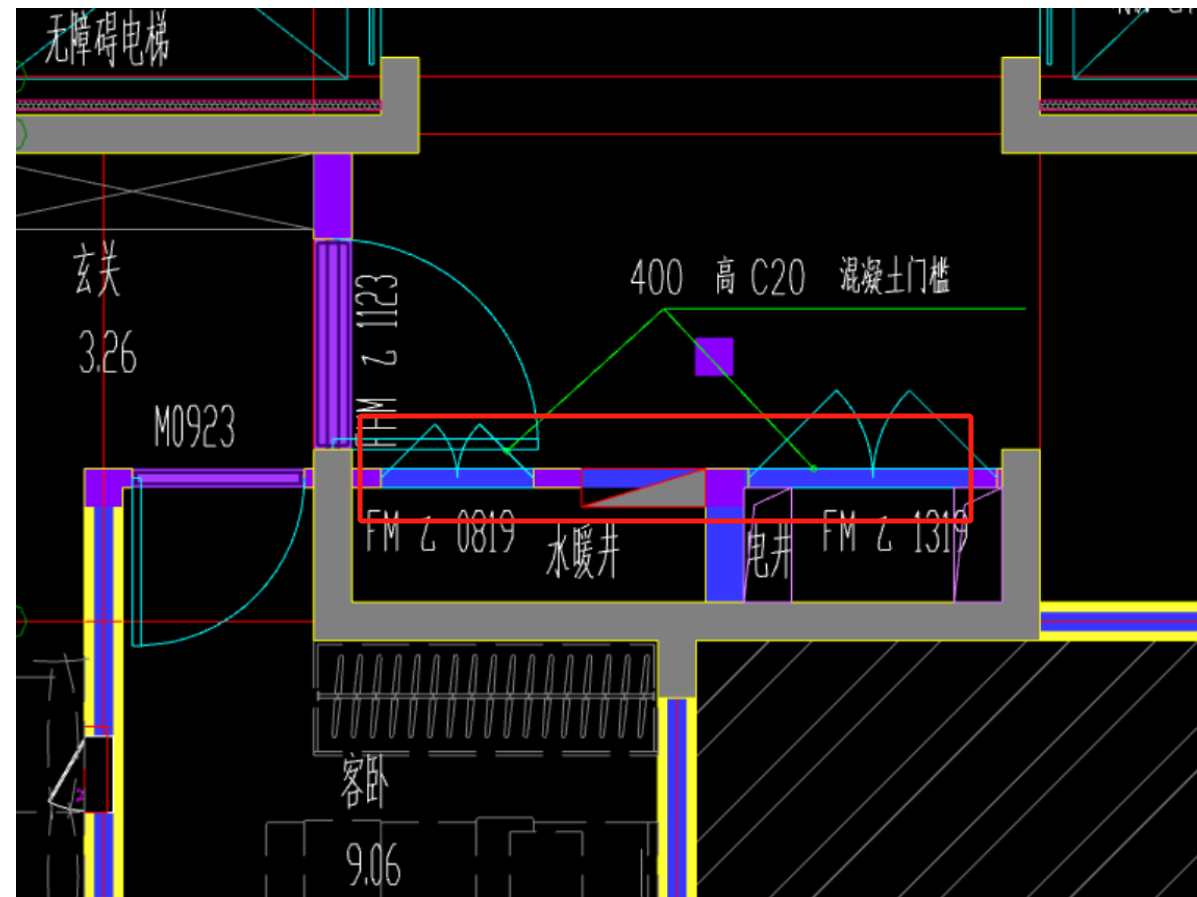 老师我水暖井的墙在现场是按剪力墙画的但是这个配筋怎么搞