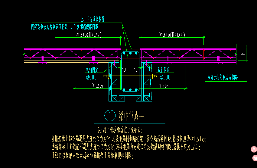 钢筋桁架楼承板怎么在GTJ2021中画