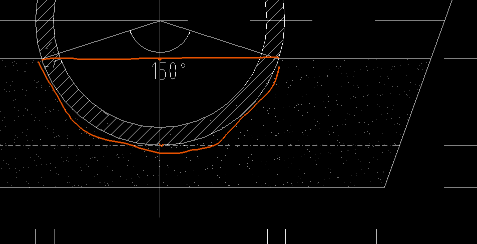 扇形面积怎么计算啊老师，他不是一个圆，右边c2长度是0.667，下面扇形整个长度D➕2t是1.8