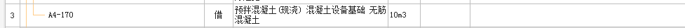 市政路灯基础套定额套A4-170混凝土设备基础适用还是套独立基础适用？