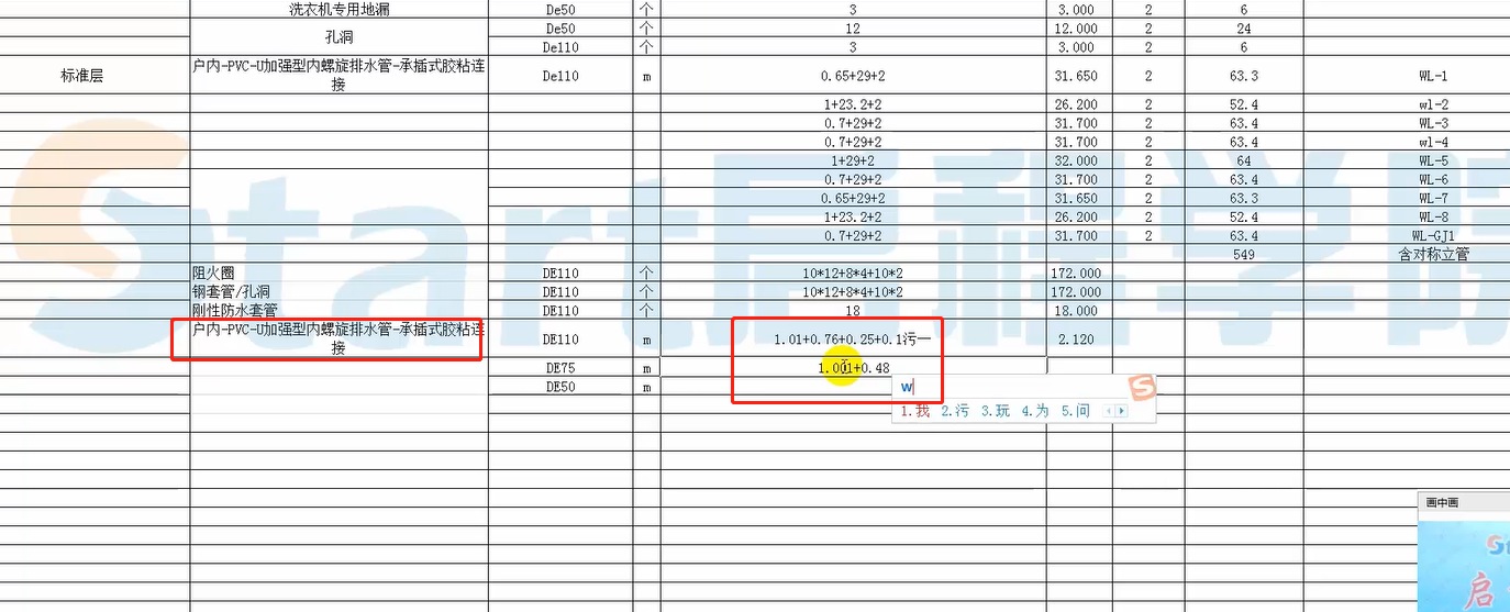 老师。这里的意思是防水套管是DN100的意思吗