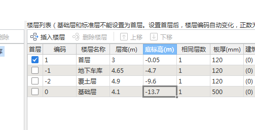 老师，我做的是车库部分，我设置的楼层都对吗？还用在车库上面再插入一层吗？