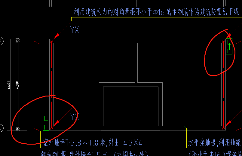 算量这个接地是不是直接测面积就行了