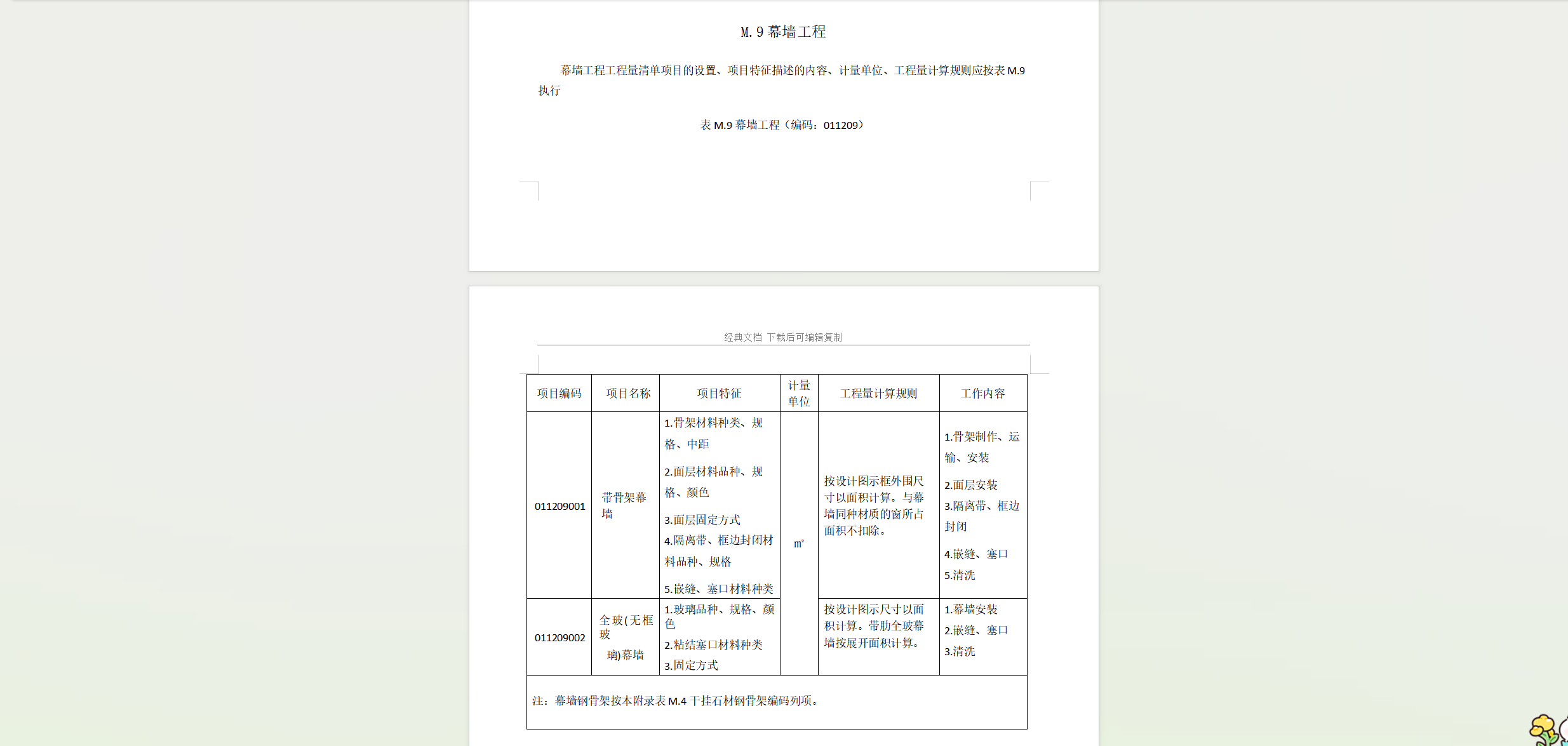 玻璃幕墻及鋁單板幕墻工程，鋼龍骨單列問(wèn)題