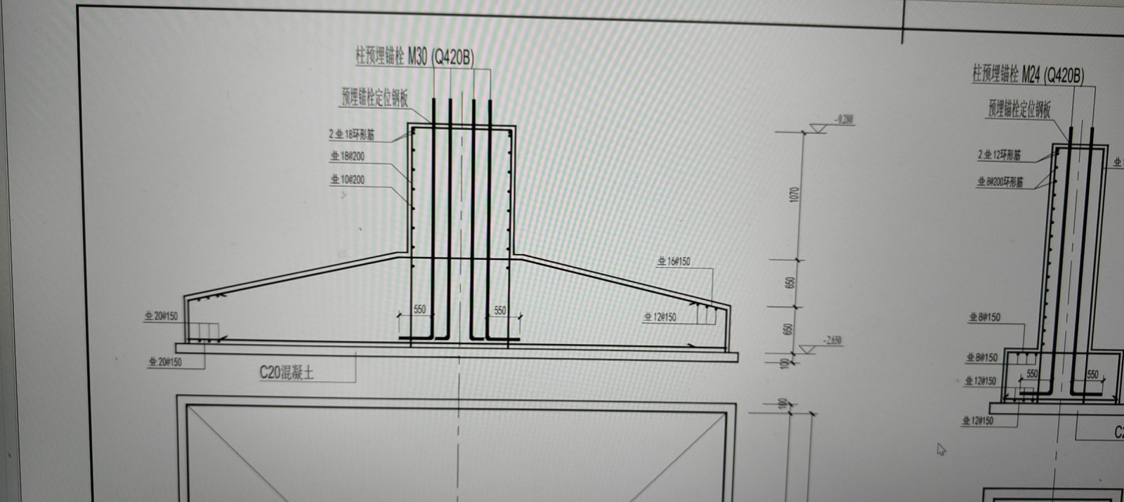 獨立基礎上層鋼筋怎么處理,，鋼筋怎樣才能成為四方籠子的布置