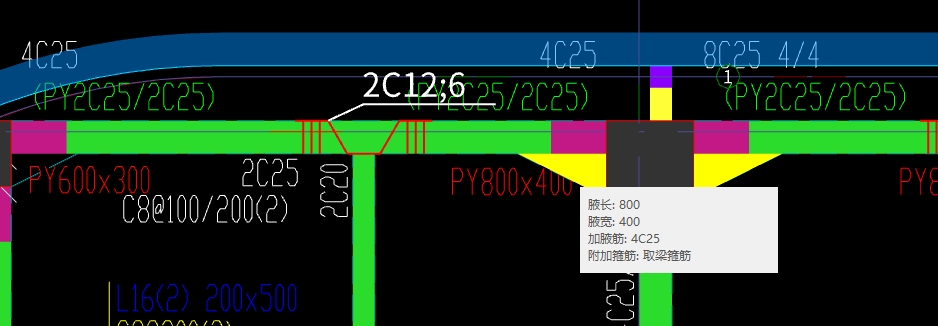 請(qǐng)問(wèn)梁圖原位標(biāo)注這個(gè)打圈的PY是什么意思