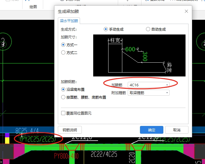 請(qǐng)問(wèn)梁圖原位標(biāo)注這個(gè)打圈的PY是什么意思