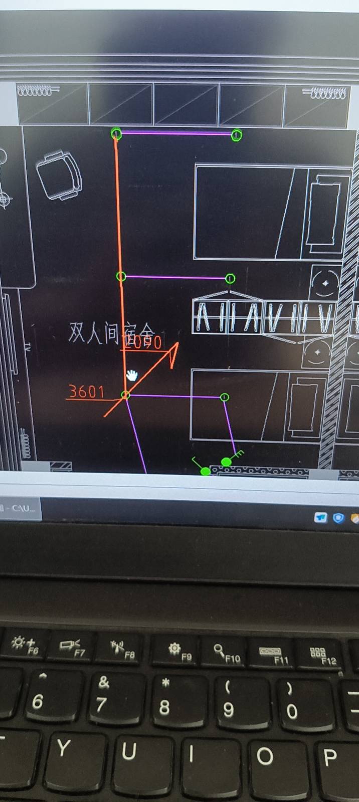 測量好的線怎么去掉