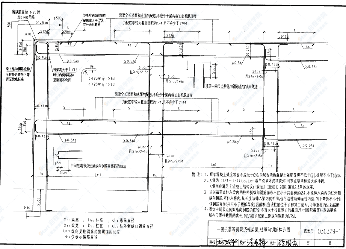 03G329-1建筑物抗震构造详图