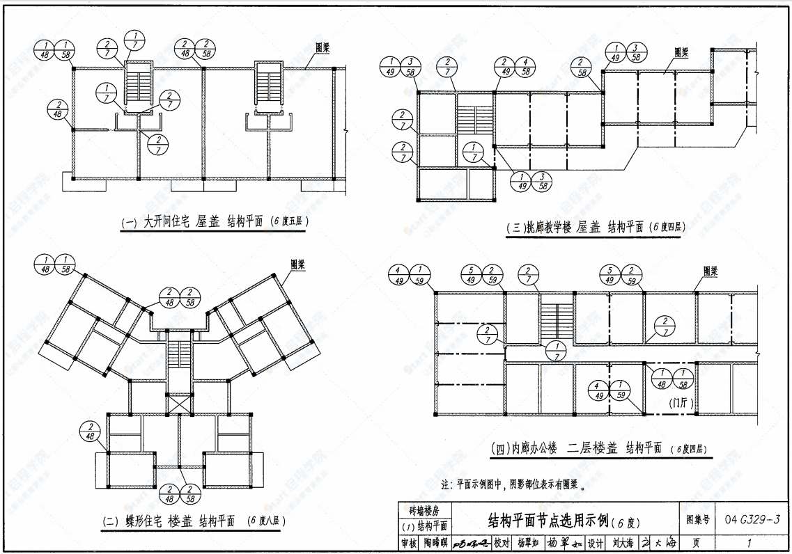 04G329-3建筑物抗震構(gòu)造詳圖