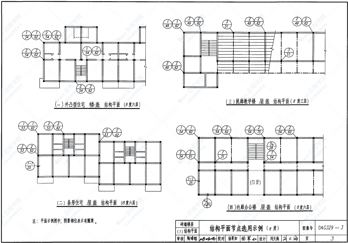 04G329-3建筑物抗震構(gòu)造詳圖