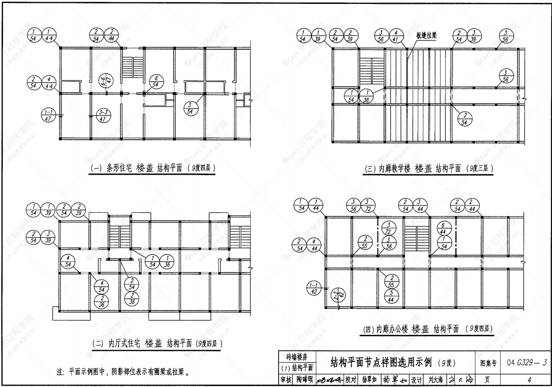 04G329-3建筑物抗震構(gòu)造詳圖