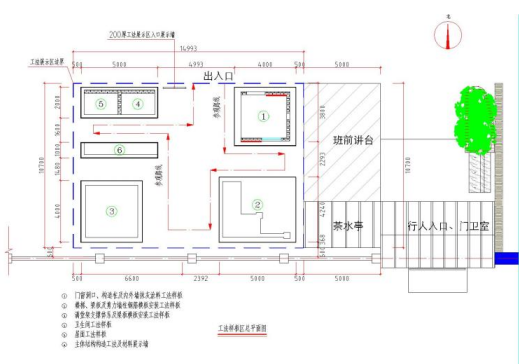 工地全套样板工法CAD施工图纸