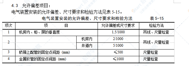 电梯电气设备安装