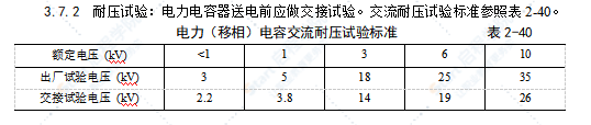 电力电容器安装