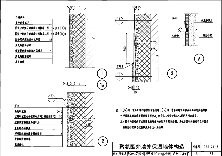 06J121-3 外墙外保温建筑构造（三）