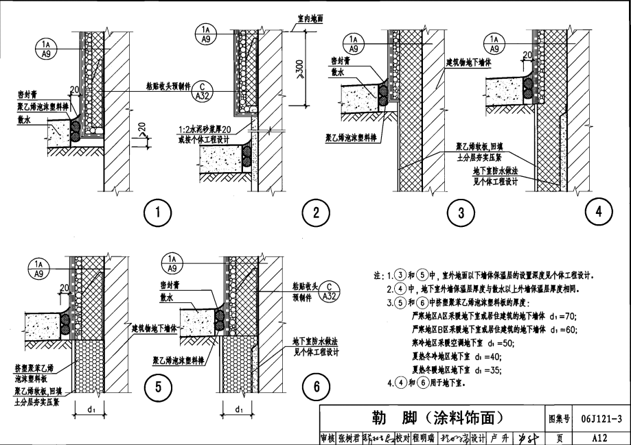 06J121-3 外墙外保温建筑构造（三）