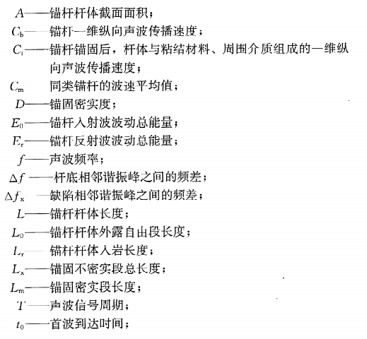 《锚杆锚固质量无损检测技术规程》JGJ@T182-2009