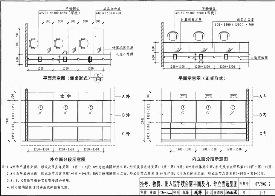 07J902-2 醫(yī)療建筑 固定設施