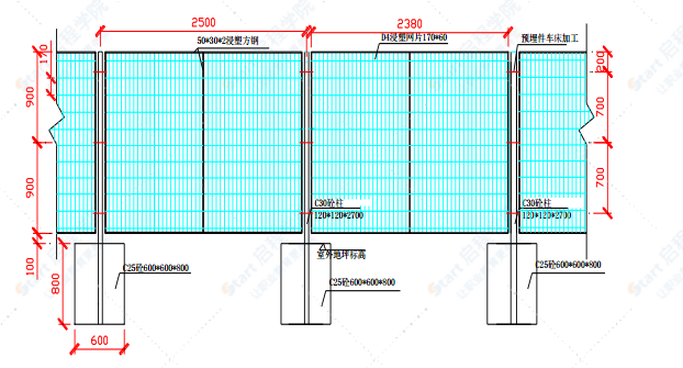 铁路网围栏整修工程施工方案