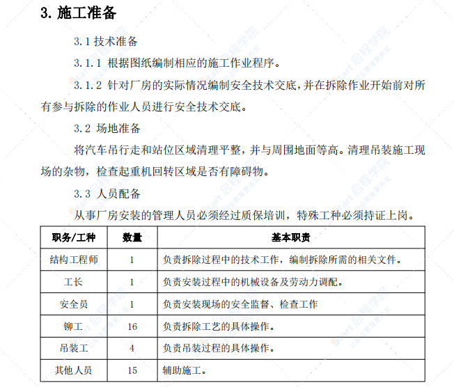 钢结构建筑拆除方案