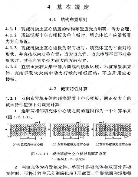 《现浇混凝土空心楼盖技术规程》JGJT268-2012