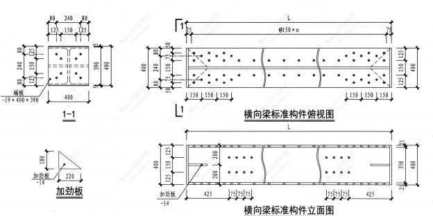 皖2021GT502基坑工程装配式钢栈桥标准设计图集