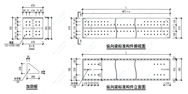 皖2021GT502基坑工程装配式钢栈桥标准设计图集