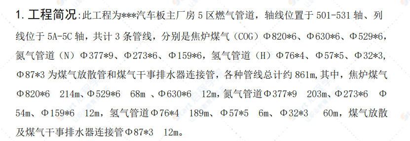 燃气管道施工方案