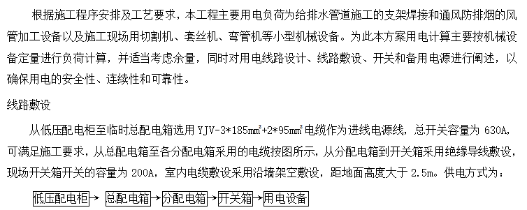 某商场公寓型住宅楼机电安装施工组织设计方案