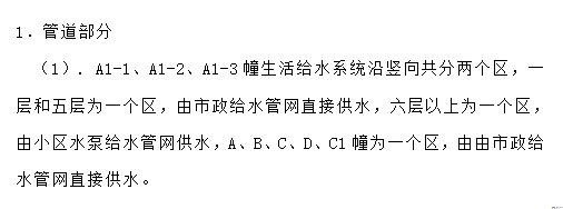 一般住宅小区安装工程方案