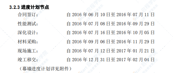 采光顶 技术标 施工组织设计