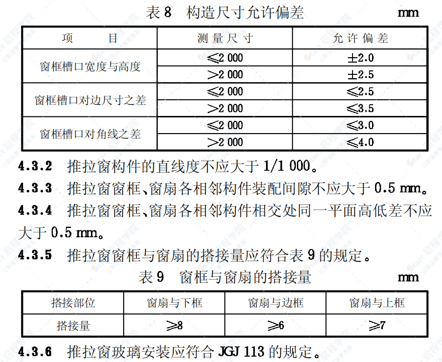 JG/T41-1999 推拉不锈钢窗