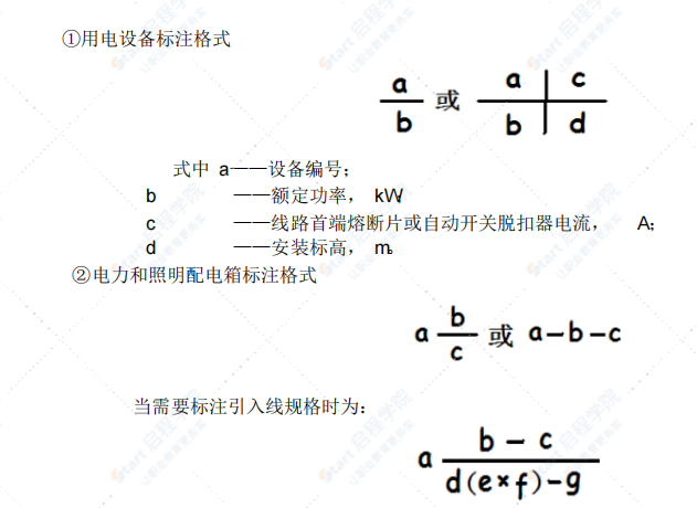 安装工程电气专业识图算量总结