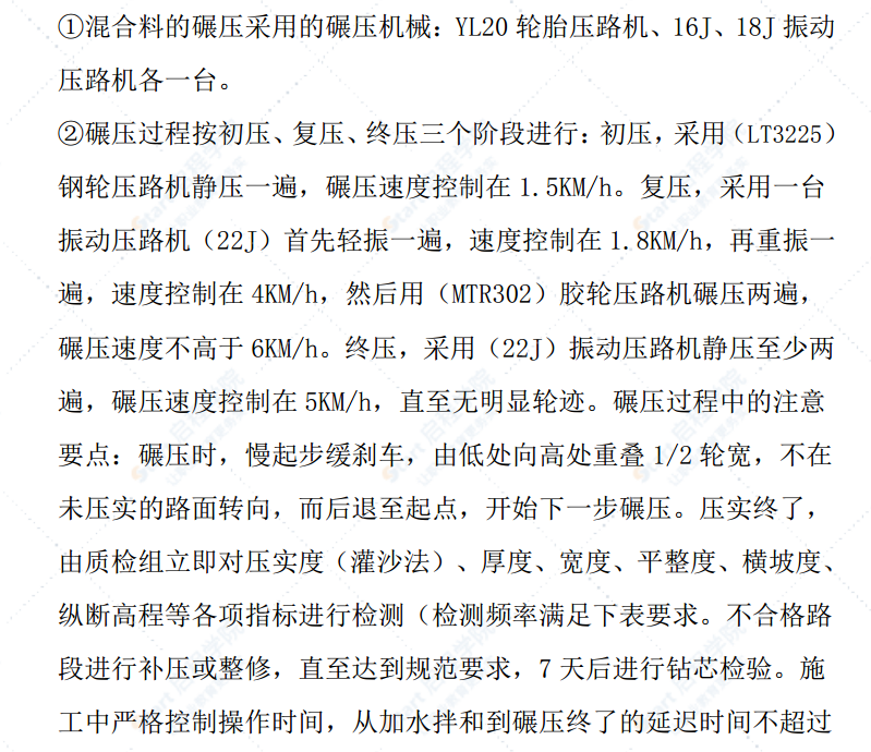 市政工程基层水稳碎石施工方案