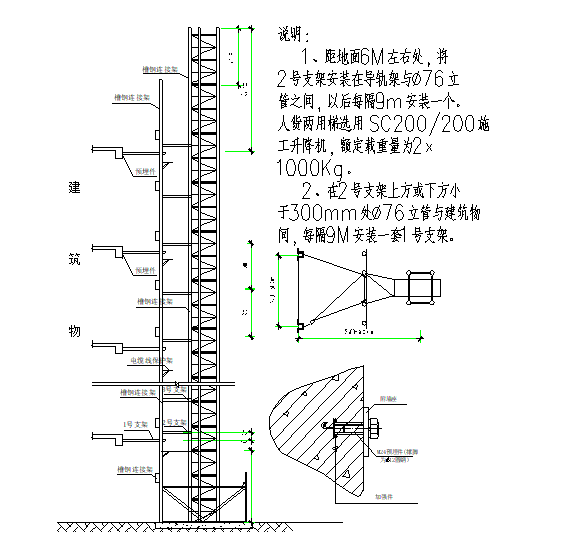 施工电梯安装和拆除专项施工方案