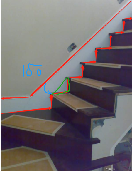 楼梯梯段踢脚线按面积算怎么算