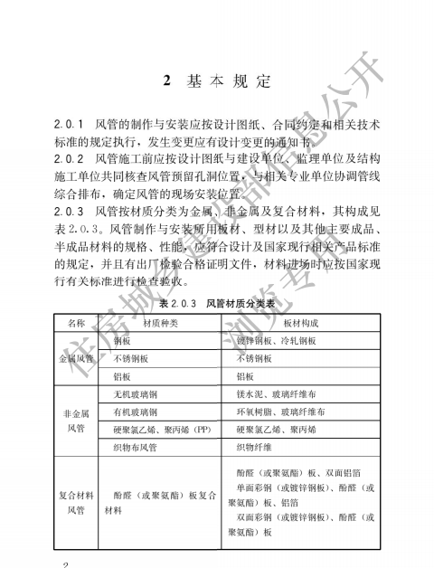 通風管道技術(shù)規(guī)程JGJ/T 141-2017