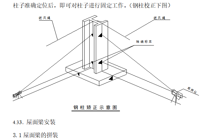 轻钢结构工业厂房施工方案