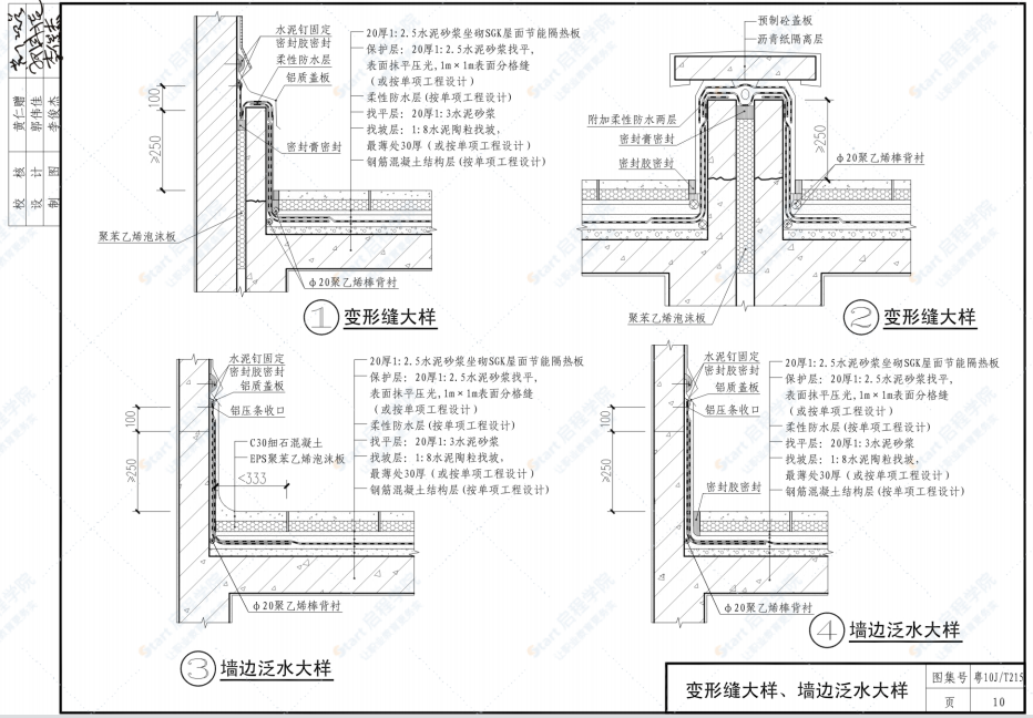 粵10JT215 SGK屋面節(jié)能隔熱板建筑構(gòu)造