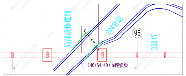 跨铁路特大桥跨省道防护方案