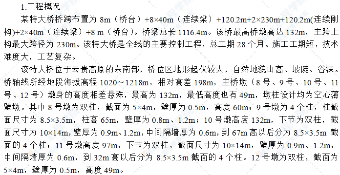 桥梁高墩无塔架滑升支架翻转模板施工工艺