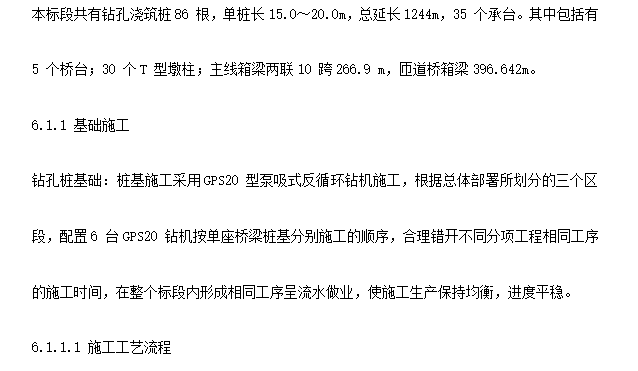 某市立交桥工程施工组织设计方案