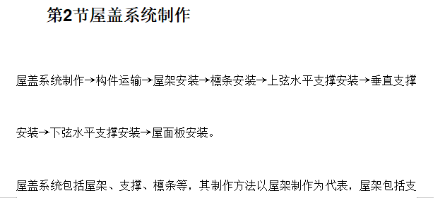 某单位厂房钢屋架制作安装施工组织设计方案