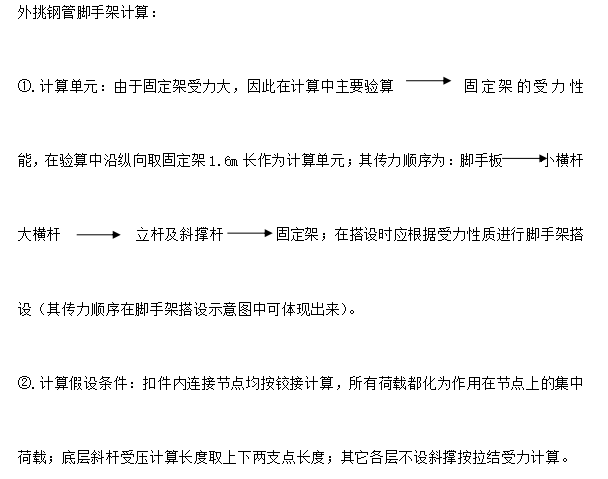 擴(kuò)建工程外挑腳手架施工方案