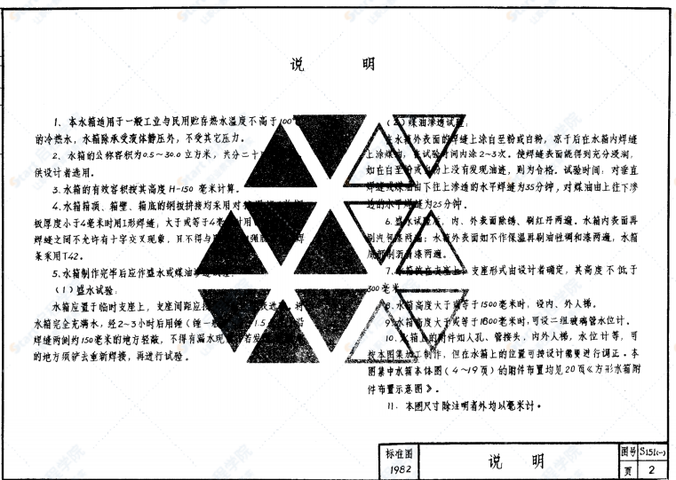 S151（一） 水箱图集