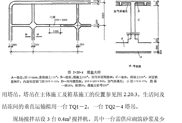 大型食品冷库施工组织设计方案