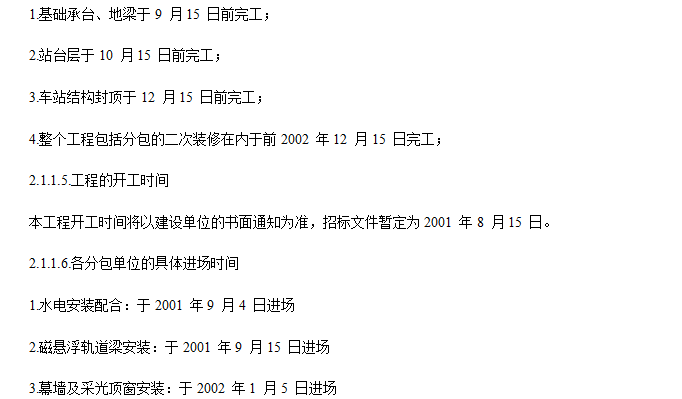 某轨道交通车站土建工程施工组织设计方案